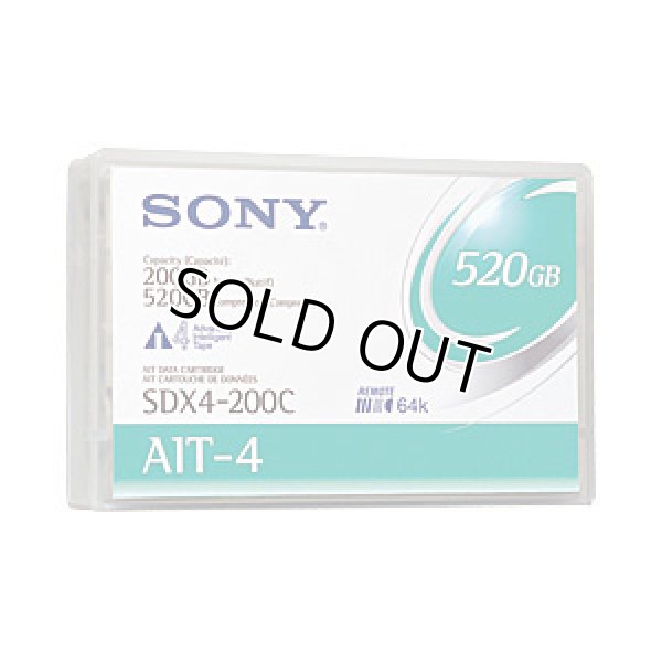 画像1: Sony AIT-4 データカートリッジ SDX4-200CR (1)