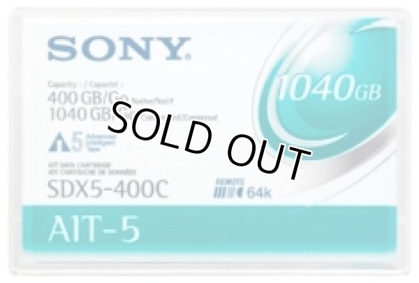 画像1: Sony AIT-5 データカートリッジ SDX5-400CR (1)