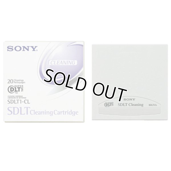 画像1: Sony SDLT クリーニングカートリッジ SDLT-CLR (1)