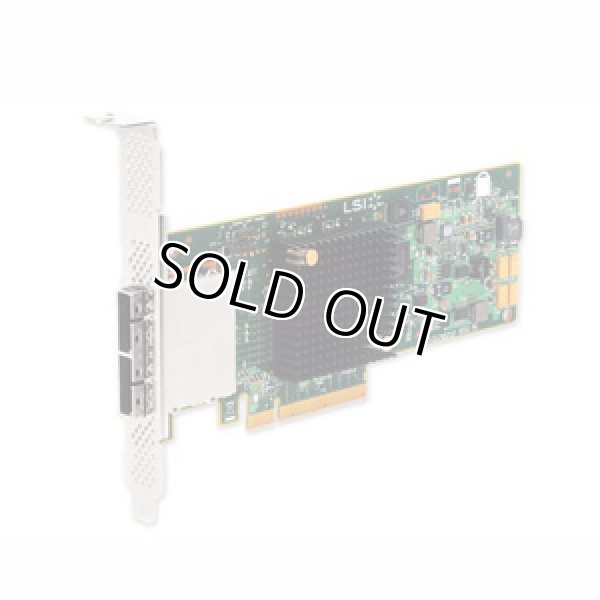 画像1: LSI SAS9207‐8eSGL(6Gb SAS External HBA, Dual 4port PCIe3.0) LSI00300 (1)