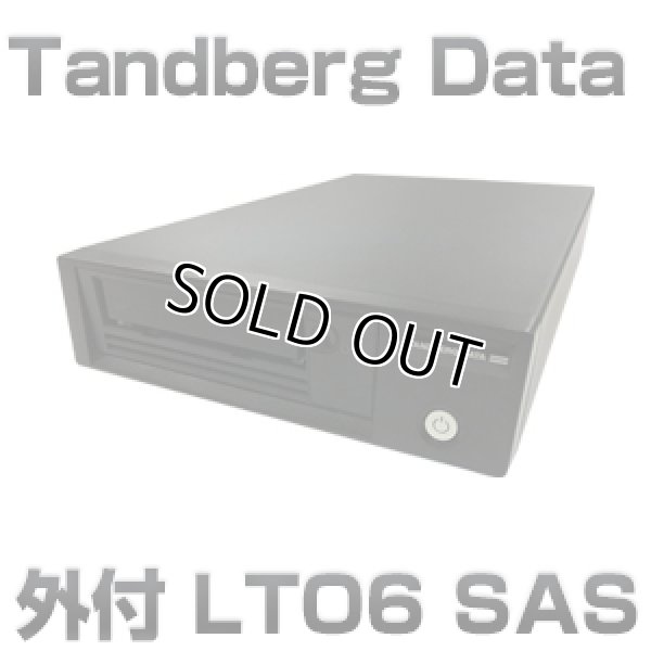 画像1: Tandberg Data LTO6 SAS HHシングルドライブ装置（外付） TD-LTO6xSA (1)