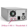 画像2: MagStor LTO7 Thunderbolt3 / USB4 Slim Desktop Tape Drive TAA TRB3-HL7-S (2)