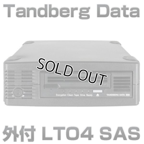 画像1: Tandberg Data LTO4 SAS HHシングルドライブ装置（外付） 3513 (1)