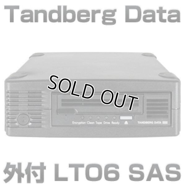 画像1: Tandberg Data LTO6 SAS HHシングルドライブ装置（外付） 3535 (1)