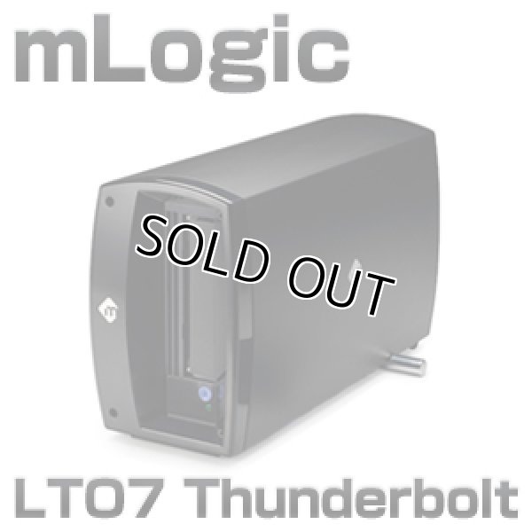 画像1: mLogic mTape Thunderbolt接続 デスクトップ LTO7 テープドライブ (1)