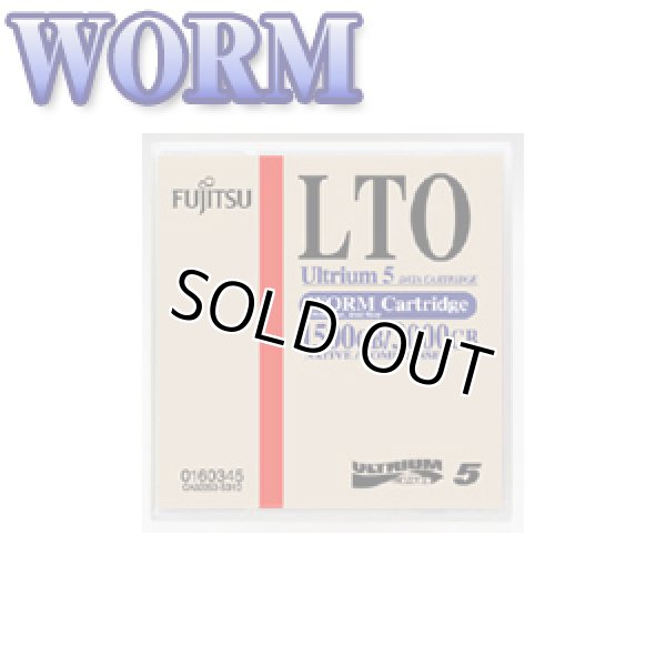 画像1: 富士通 LTO Ultrium5 データカートリッジ WORM 0160345 (1)