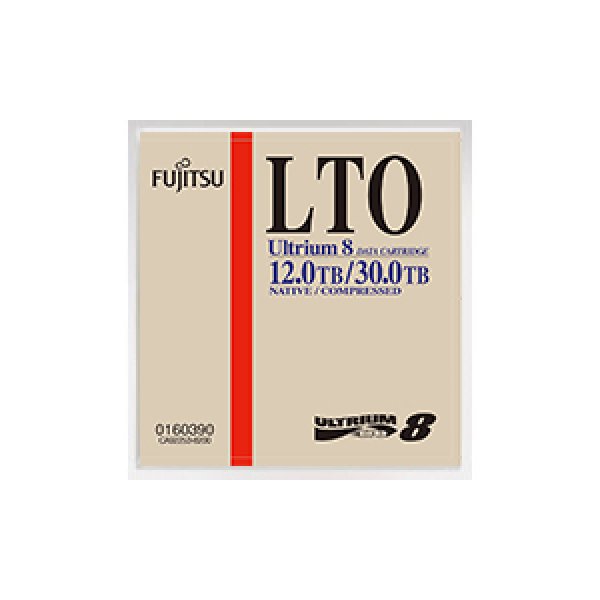画像1: 【数量割引有】富士通 LTOテープ LTO Ultrium8 0160390 (1)