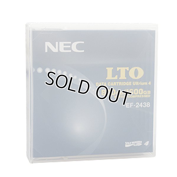 画像1: NEC LTOテープ LTO Ultrium4 EF-2438 (1)