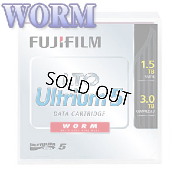 画像1: 富士フイルム LTO Ultrium5 LTO FB UL-5 WORM 1.5T J (1)