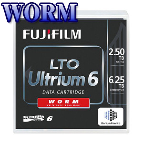 画像1: 富士フイルム LTO Ultrium6 LTO FB UL-6 WORM 2.5T ×5巻 (1)