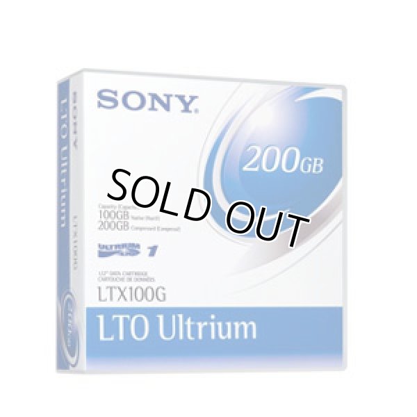 画像1: SONY LTO Ultrium1 データカートリッジ LTX100GR (1)