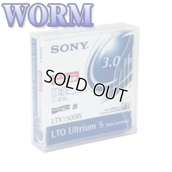 画像1: SONY LTO Ultrium5 WORM データカートリッジ LTX1500WR (1)