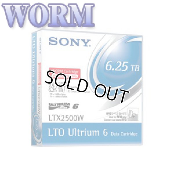 画像1: SONY LTO Ultrium6 WORM データカートリッジ LTX2500WR (1)