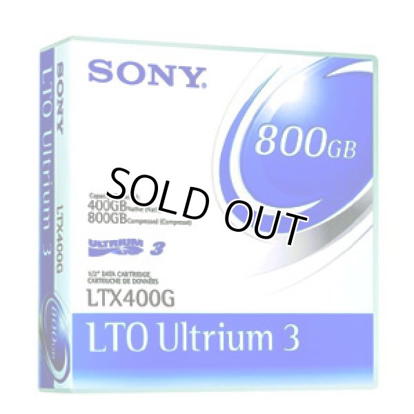 画像1: SONY LTO Ultrium3 データカートリッジ LTX400GR (1)