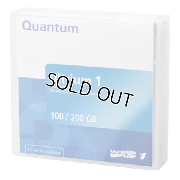 画像1: Quantum LTO Ultrium 1 データカートリッジ MR-L1MQN-01 (1)