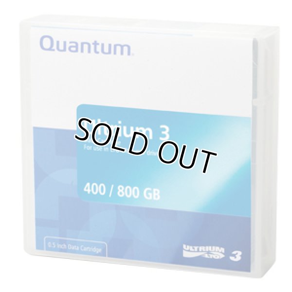 画像1: Quantum LTO Ultrium 3 データカートリッジ MR-L3MQN-01 (1)