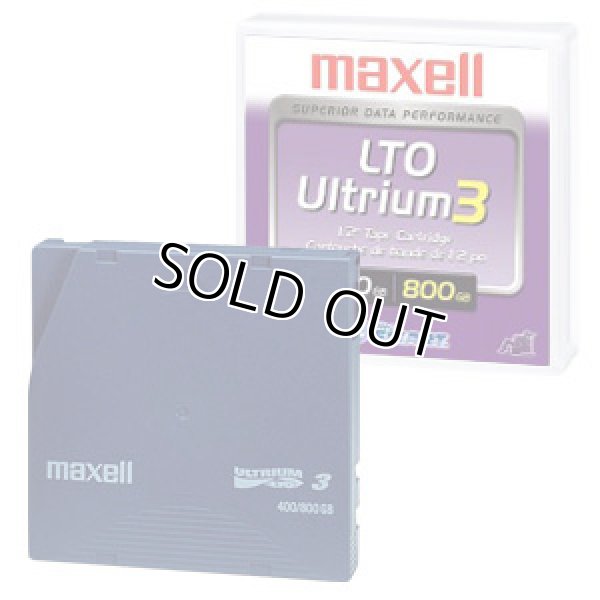 画像1: マクセル LTO Ultrium3 データカートリッジ LTOU3/400 XJ B (1)