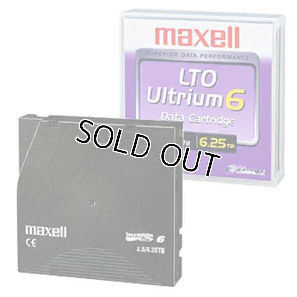 画像1: マクセル LTO Ultrium6 データカートリッジ LTOU6/2500 XJ B (1)