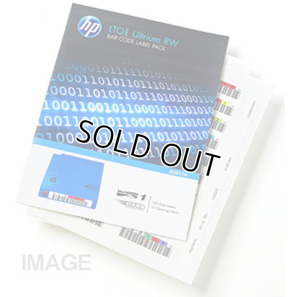 画像1: HP LTO Ultrium 1 バーコードラベル パック Q2001A (1)