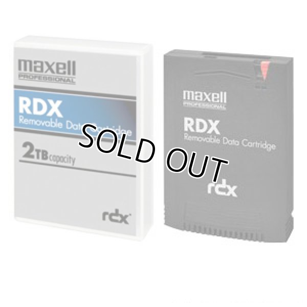 画像1: マクセル RDXデータカートリッジ 2TB RDX/2TB (1)