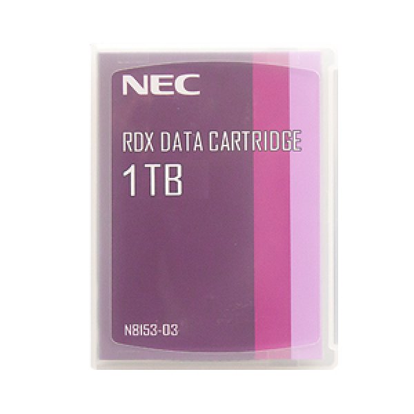 画像1: NEC RDXデータカートリッジ 1TB N8153-03 (1)