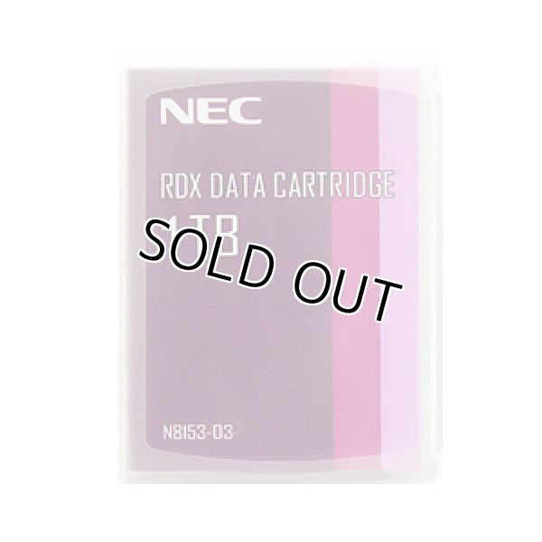 画像1: NEC RDXデータカートリッジ 1TB N8153-03 (1)