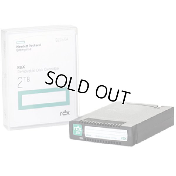 画像1: HPE RDX 2TB データカートリッジ Q2046A (1)