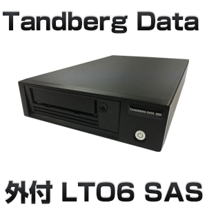 Tandberg Data LTO6 SAS HHシングルドライブ装置（外付） TD-LTO6xSA