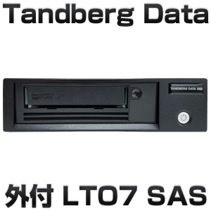 Tandberg Data LTO7 SAS HHシングルドライブ装置（外付） TD-LTO7xSA