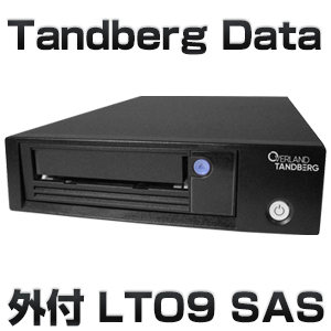 Tandberg Data LTO9 SAS HHシングルドライブ装置（外付） TD-LTO9xSA