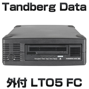 Tandberg Data LTO5 FC HHシングルドライブ装置（外付） 3530