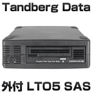 Tandberg Data LTO5 SAS HHシングルドライブ装置（外付） 3520