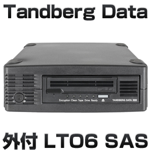 Tandberg Data LTO6 SAS HHシングルドライブ装置（外付） 3535