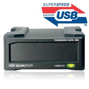 Tandberg Data RDX QuikStor USB3.0 外付ドライブ no soft　8660